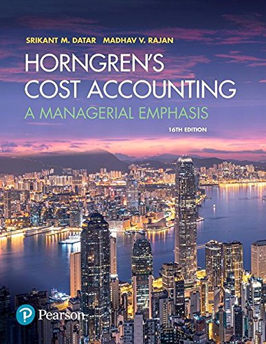 Book Horngren's Cost Accounting free
