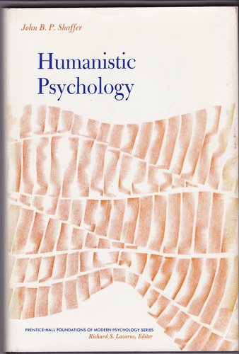Book Humanistic psychology (Foundations of modern psychology series) free