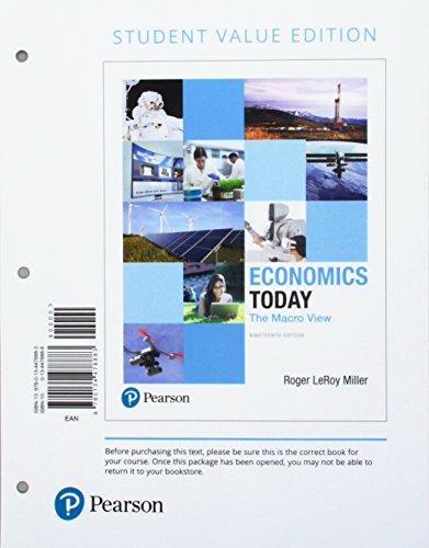 Book Economics Today: The Macro View, Student Value Edition free