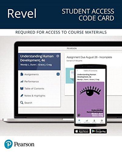 Book Revel for Understanding Human Development -- Access Card (What's New in Psychology) free
