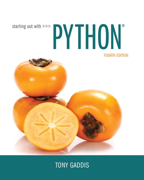Book Starting Out with Python free