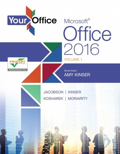 Book Your Office: Microsoft Office 2016 Volume 1 free