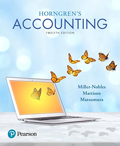 Book Horngren's Accounting (2-downloads) free