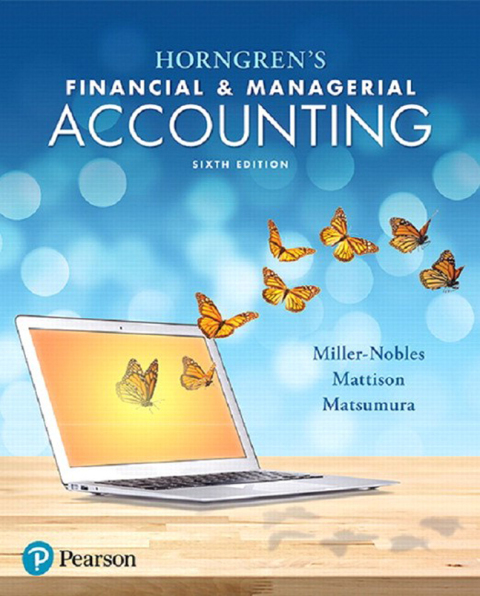 Book Horngren's Financial & Managerial Accounting free