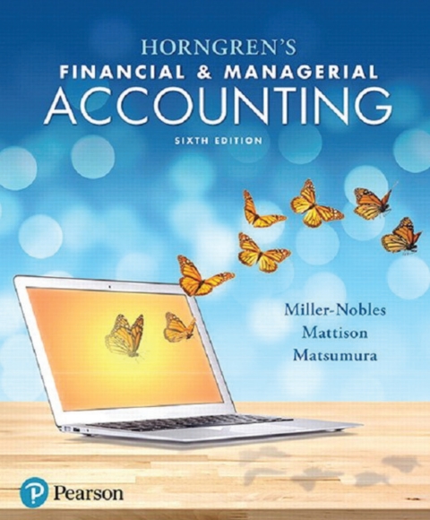 Book Horngren's Financial & Managerial Accounting free