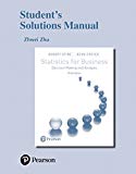 Book Student's Solutions Manual for Statistics for Business: Decision Making and Analysis free