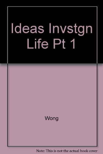 Book Ideas Invstgn Life Pt 1 free