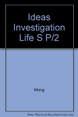 Book Ideas Investigation Life S P/2 free