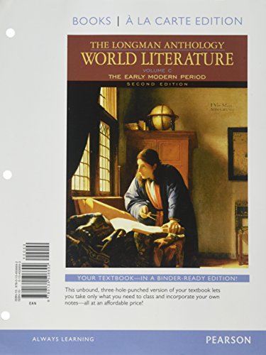 Book The Longman Anthology of World Literature, Volume C, Books a la Carte Edition (Longman Anthology of British Literature, C) free