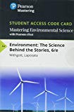 Book Mastering Environmental Science with Pearson eText -- Standalone Access Card -- for Environment: The Science Behind the Stories (Masteringenvironmentalsciences) free