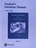 Book Student's Solutions Manual for Statistical Methods for the Social Sciences free