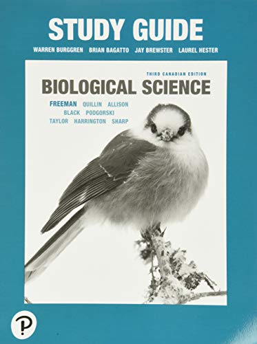 Book Study Guide for Biological Science, Third Canadian Edition free