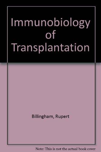 Book The Immunobiology of Transplantation (Foundations of Immunology Series) free