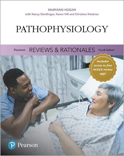 Book Pearson Reviews & Rationales: Pathophysiology with "Nursing Reviews & Rationales" (Pearson Nursing Reviews & Rationales) free