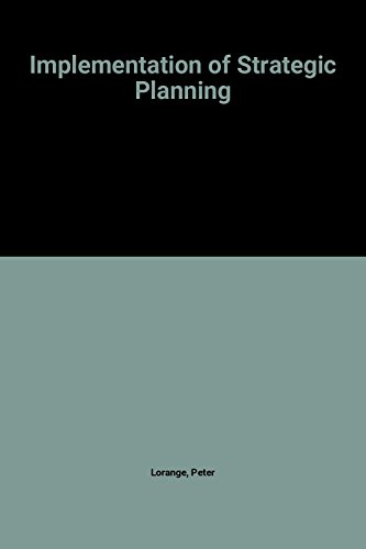 Book Implementation of Strategic Planning free