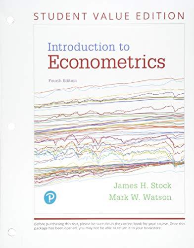 Book Introduction to Econometrics, Student Value Edition free