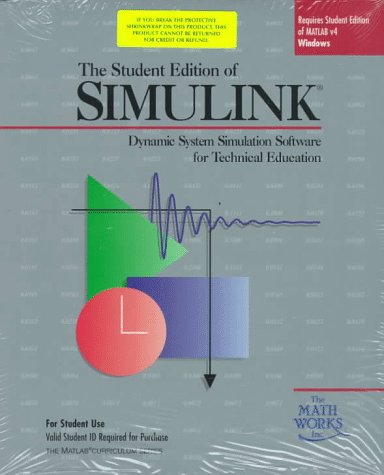Book The Student Edition of Simulink: Dynamic System Simulation Software for Technical Education (Windows Disk) (Matlab Curriculum Series) free