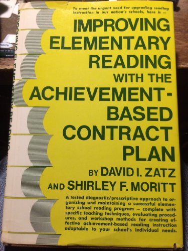 Book Improving elementary reading with the achievement-based contract plan free