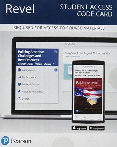 Book Revel for Policing America: Challenges and Best Practices -- Access Card free