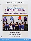 Book Revel for Teaching Students with Special Needs in General Education Classrooms, Loose-Leaf Version with Video Analysis Tool -- Access Card Package (9th Edition) free