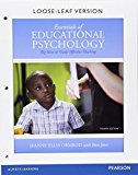 Book Essentials of Educational Psychology: Big Ideas to Guide Effective Teaching with Enhanced Pearson eText, Loose-Leaf Version with Video Analysis Tool -- Access Card Package (4th Edition) free