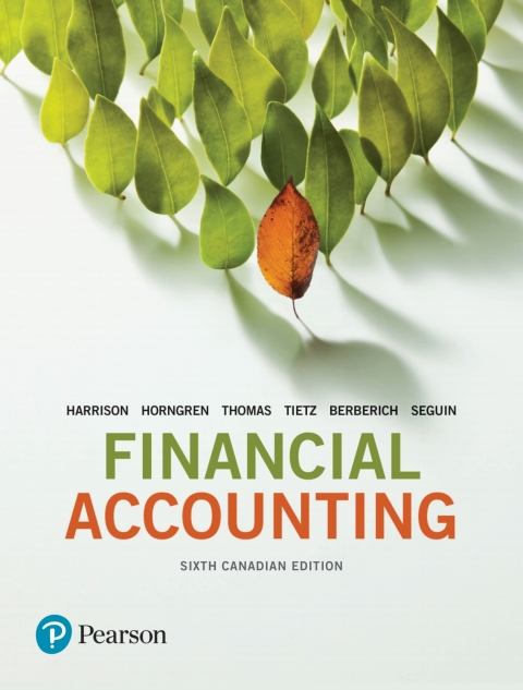 Book Financial Accounting, Sixth Canadian Edition, (Subscription) free