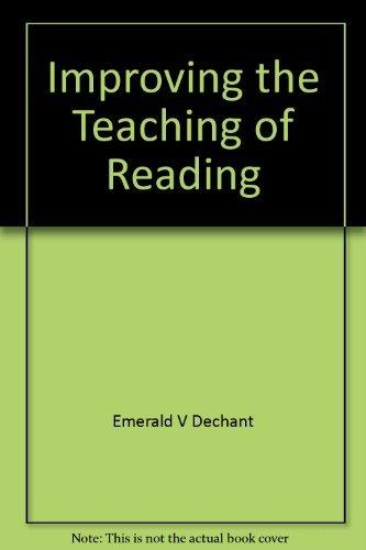Book Improving the teaching of reading free