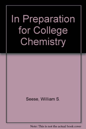 Book In preparation for college chemistry free