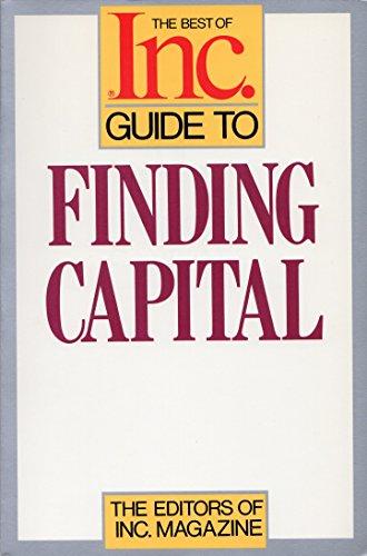 Book The Best Of Inc. Guide To Finding Capital free