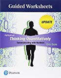 Book Guided Worksheets for Thinking Quantitatively: Communicating with Numbers Update free