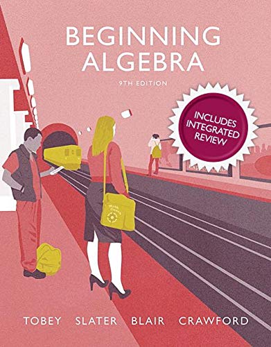 Book Beginning Algebra Plus NEW Integrated Review MyLab Math and Worksheets - Access Card Package free