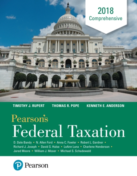 Book Pearson's Federal Taxation 2018 Comprehensive free