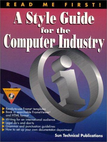 Book Read Me First!: A Style Guide for the Computer Industry free