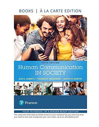 Book Human Communication in Society -- Loose-Leaf Edition (5th Edition) free