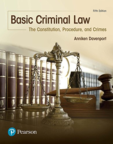 Book Basic Criminal Law: The Constitution, Procedure, and Crimes (2-downloads) free