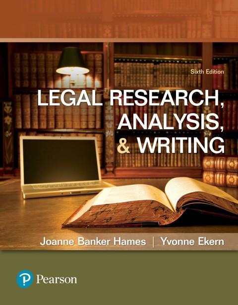 Book Legal Research, Analysis, and Writing free