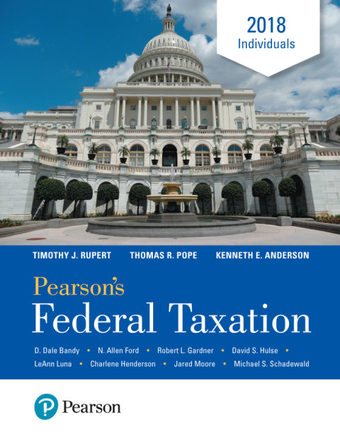 Book Pearson's Federal Taxation 2018 Individuals free