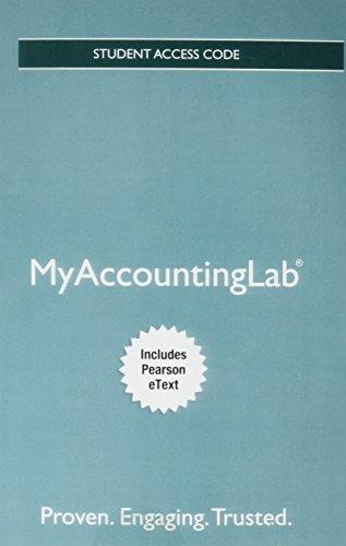 Book Mylab Accounting with Pearson Etext -- Access Card -- Pearson's Federal Taxation 2018 Comprehensive (Myaccountinglab) free