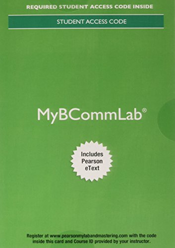 Book MyLab Business Communication with Pearson eText -- Access Card -- for Business Communication Today free