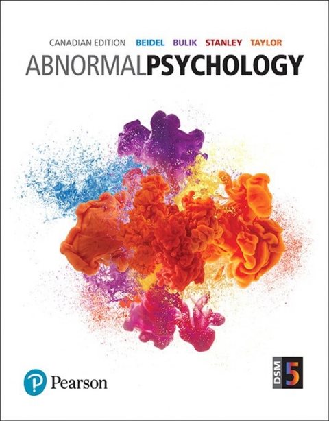 Book Abnormal Psychology, First Canadian Edition, (Subscription) free