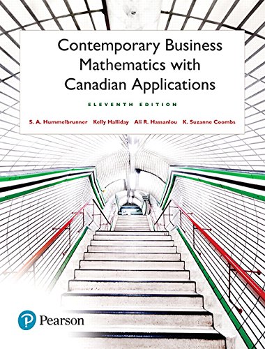 Book Contemporary Business Mathematics with Canadian Applications Plus MyLab Math with Pearson eText -- Access Card Package (11th Edition) free