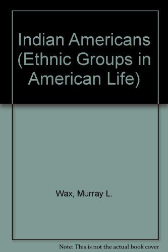 Book Indian Americans: Unity and Diversity (Ethnic Groups in American Life Series) free