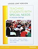 Book Teaching Students with Special Needs in Inclusive Settings with Enhanced Pearson eText, Loose-Leaf Version with Video Analysis Tool -- Access Card Package (7th Edition) free