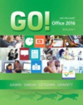 Book GO! with Microsoft Access 2016 Comprehensive W/ Access free