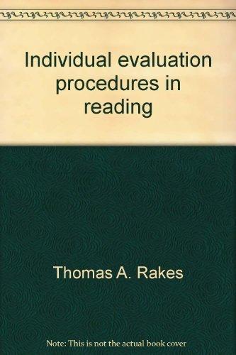 Book Individual evaluation procedures in reading (IEP/r) free