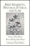 Book Free Markets, Finance, Ethics, and Law free