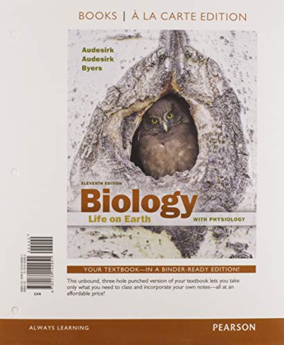 Book Biology: Life on Earth with Physiology, Books a la Carte Edition; Modified Mastering Biology with Pearson eText -- ValuePack Access Card -- for Biology: Life on Earth with Physiology (11th Edition) free
