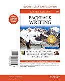 Book Backpack Writing, MLA Update edition, Books a la Carte Edition free