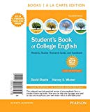 Book Student's Book of College English, Books a la Carte Edition, MLA Update Edition free