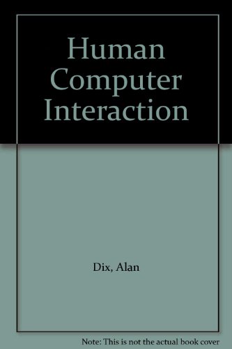 Book Human Computer Interaction free